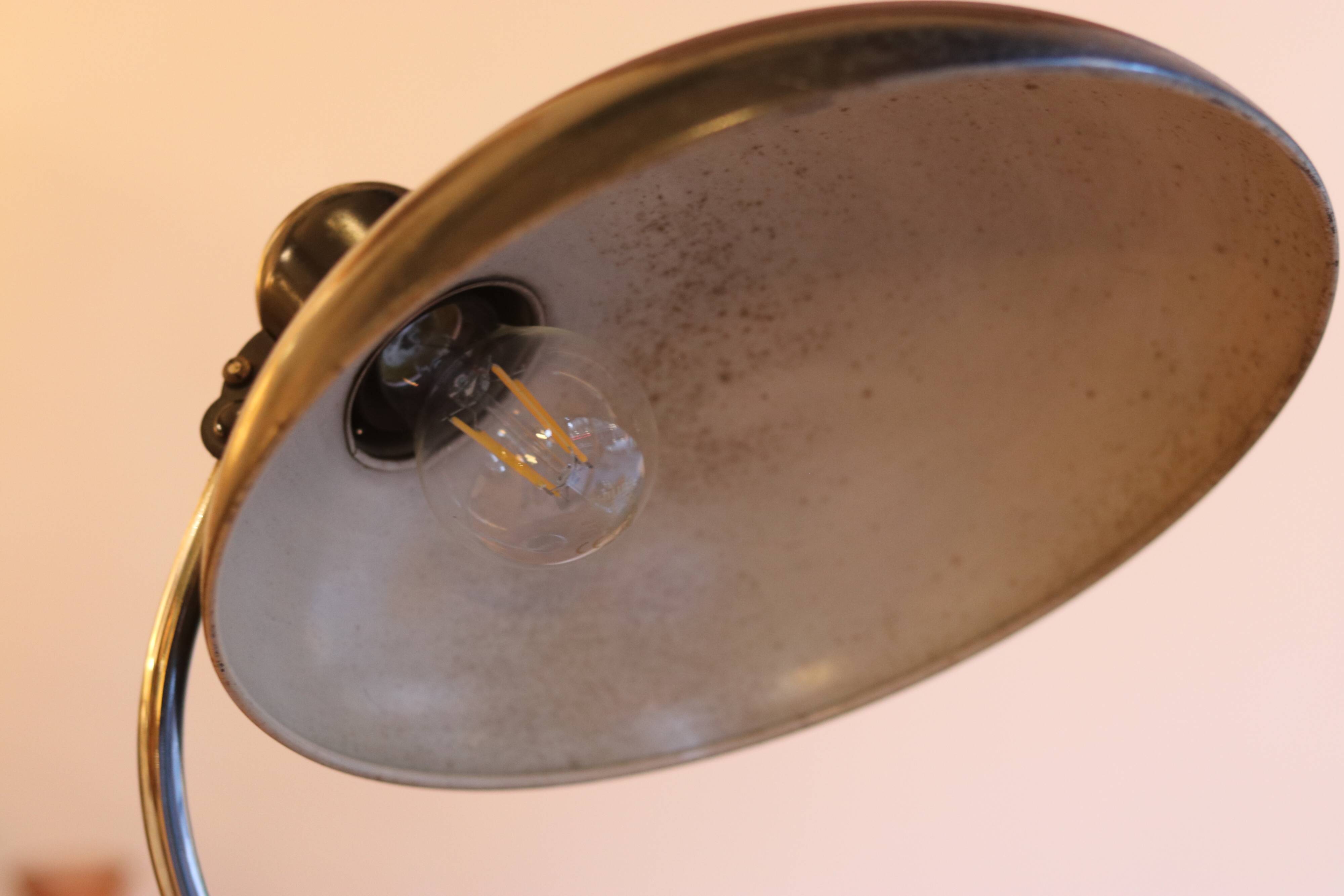 Kaiser Idell 6631 lamp, designed by Christian Dell (Bauhaus)