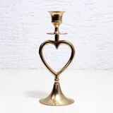 Vintage brass candle holder