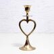 Vintage brass candle holder