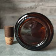 Bouteille verre ambré
