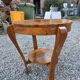 Art Deco side table in mahogany