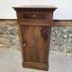 Small piece of furniture / bedside table in burr walnut