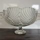 Art Deco molded pressed glass bowl – France 1930