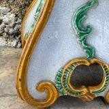 Italian ceramic garden stool