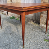 Wooden table, with extensions, vintage, 50s