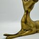 Vintage brass doe