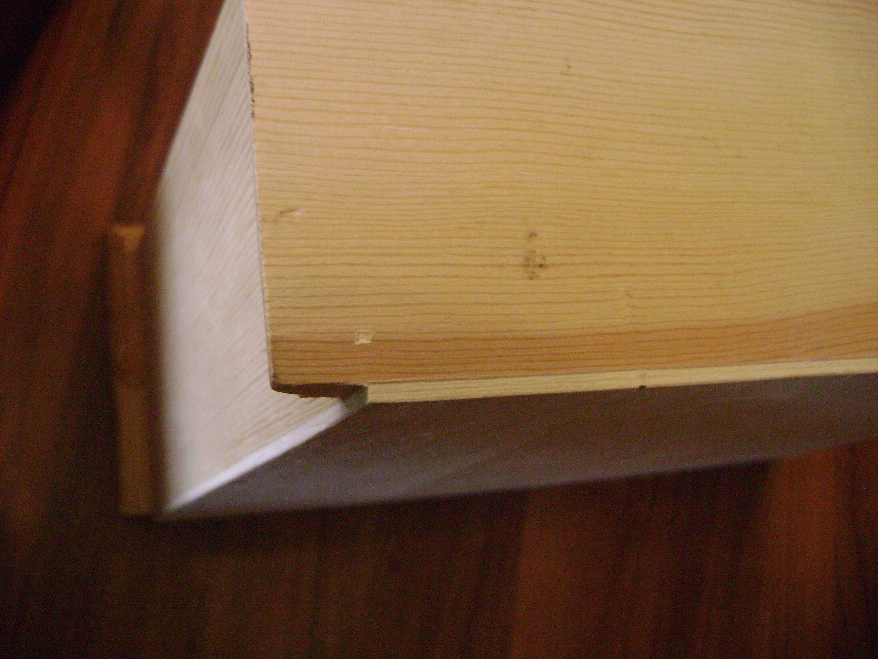 small wooden drawer unit