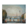 Michel Pabois: Paris, view over the rooftops, original oil on canvas signed.