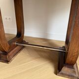 Art Deco table, lyre base, 1930s