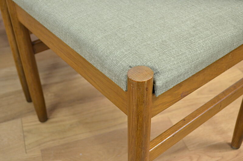 4 Vintage Chairs Scandinavian Design 1960