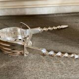 Old lemon silver metal press