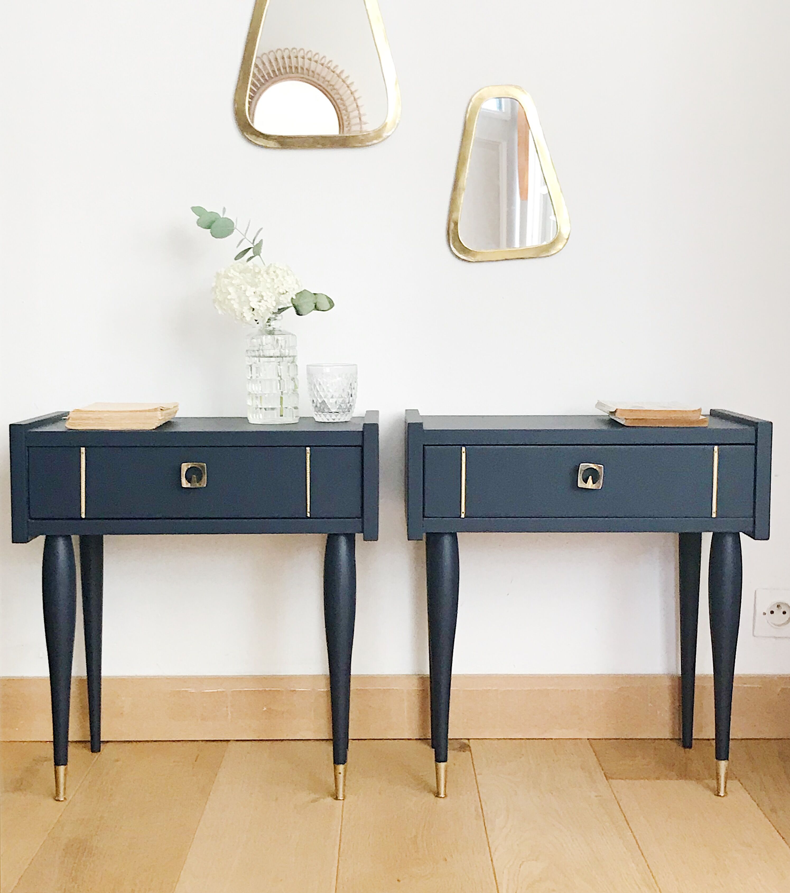Nightstands vintage years 60