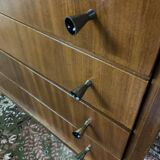 Vintage teak bar/secretary cabinet