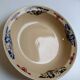 Grand plat creux Badonviller art déco