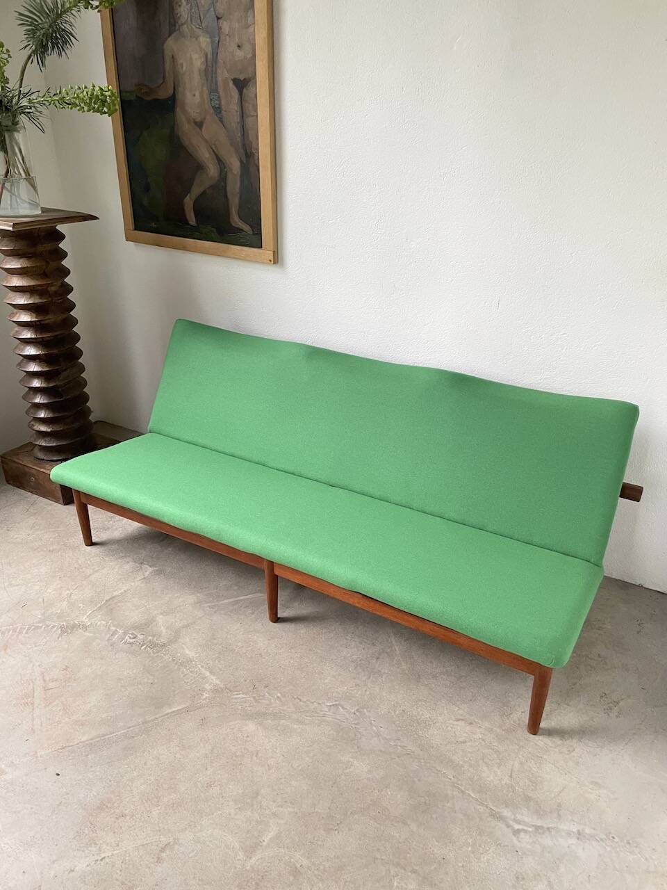 Finn Juhl three-seater bench “Japan” model France & Son