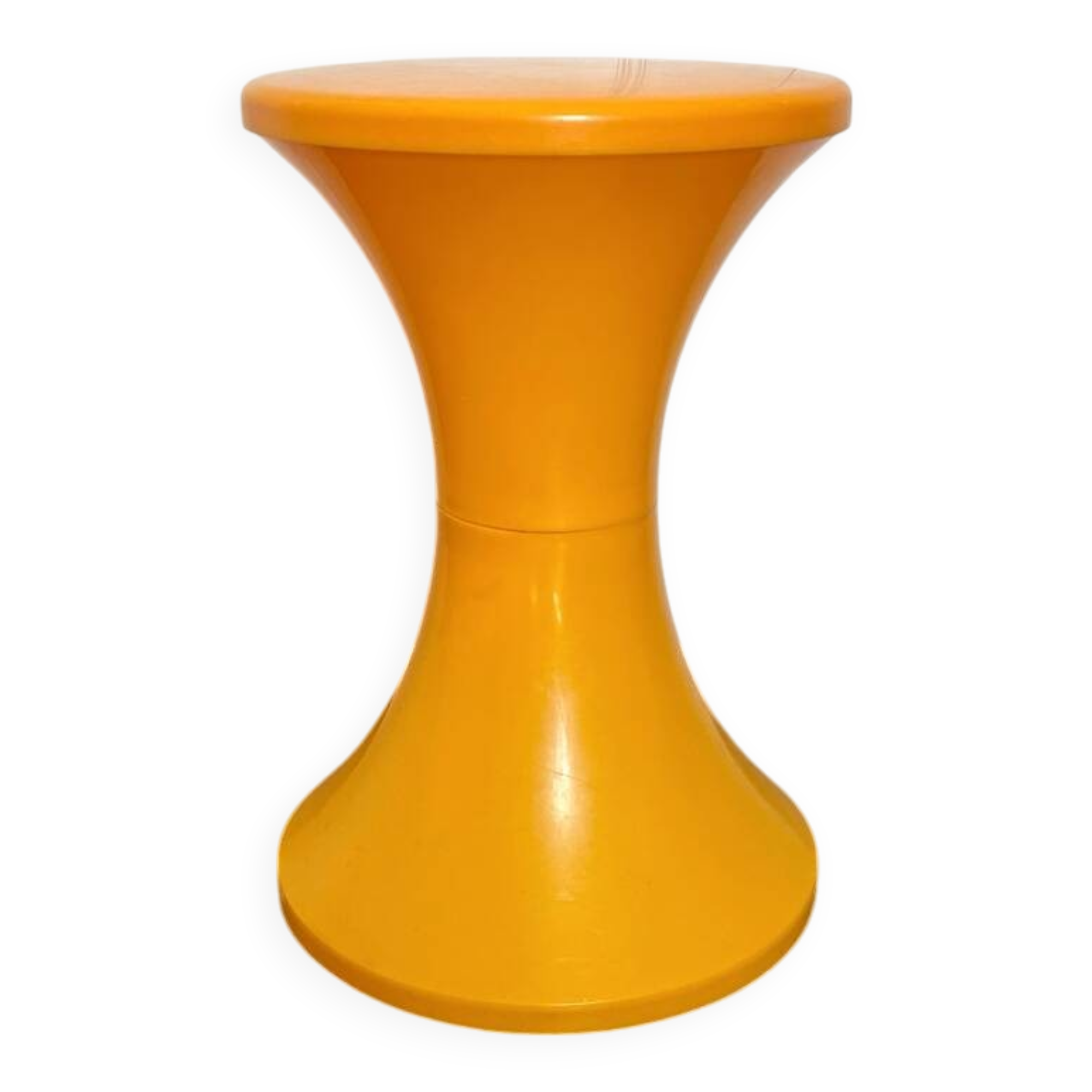 Tabouret Tam Tam vintage orange Stamp
