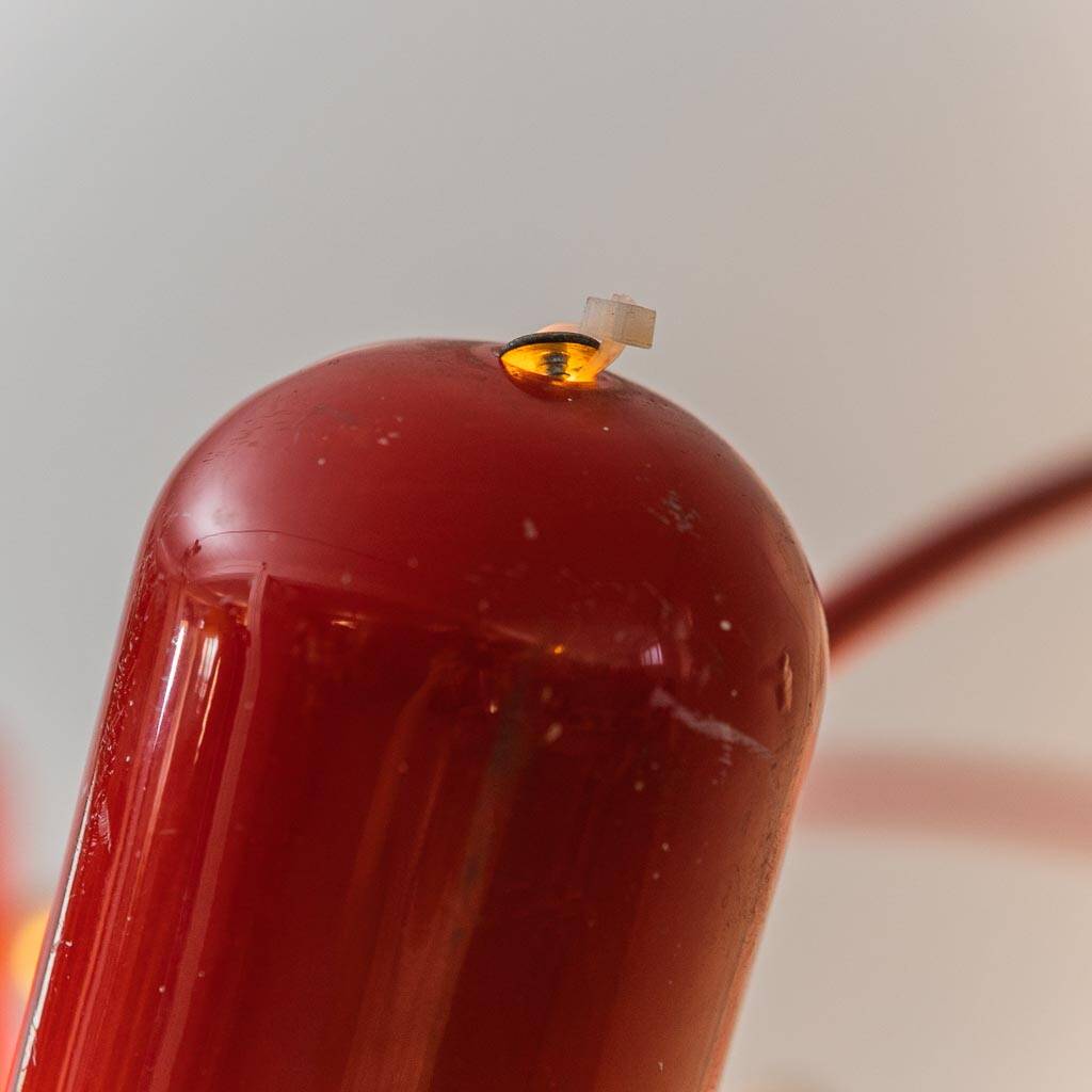 Floor lamp with 3 lights, 1970s vintage modernism