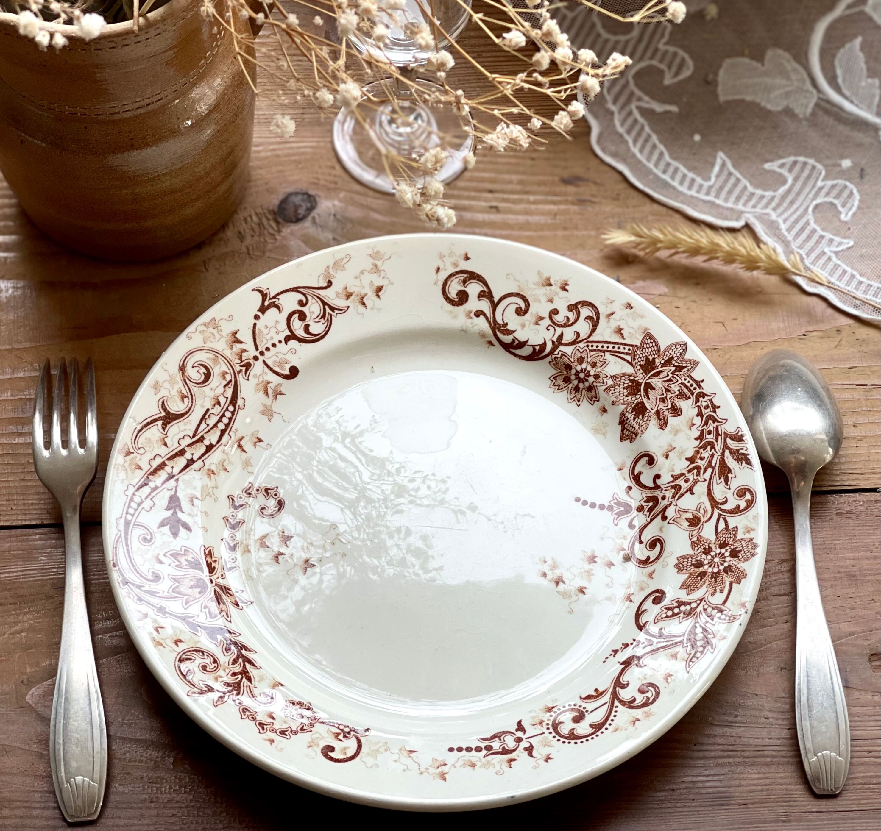 6 flat plates Iron Earth