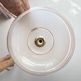 Customizable vintage Art Deco style globe portable lamp