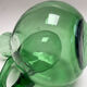 Large green glass cooling jug