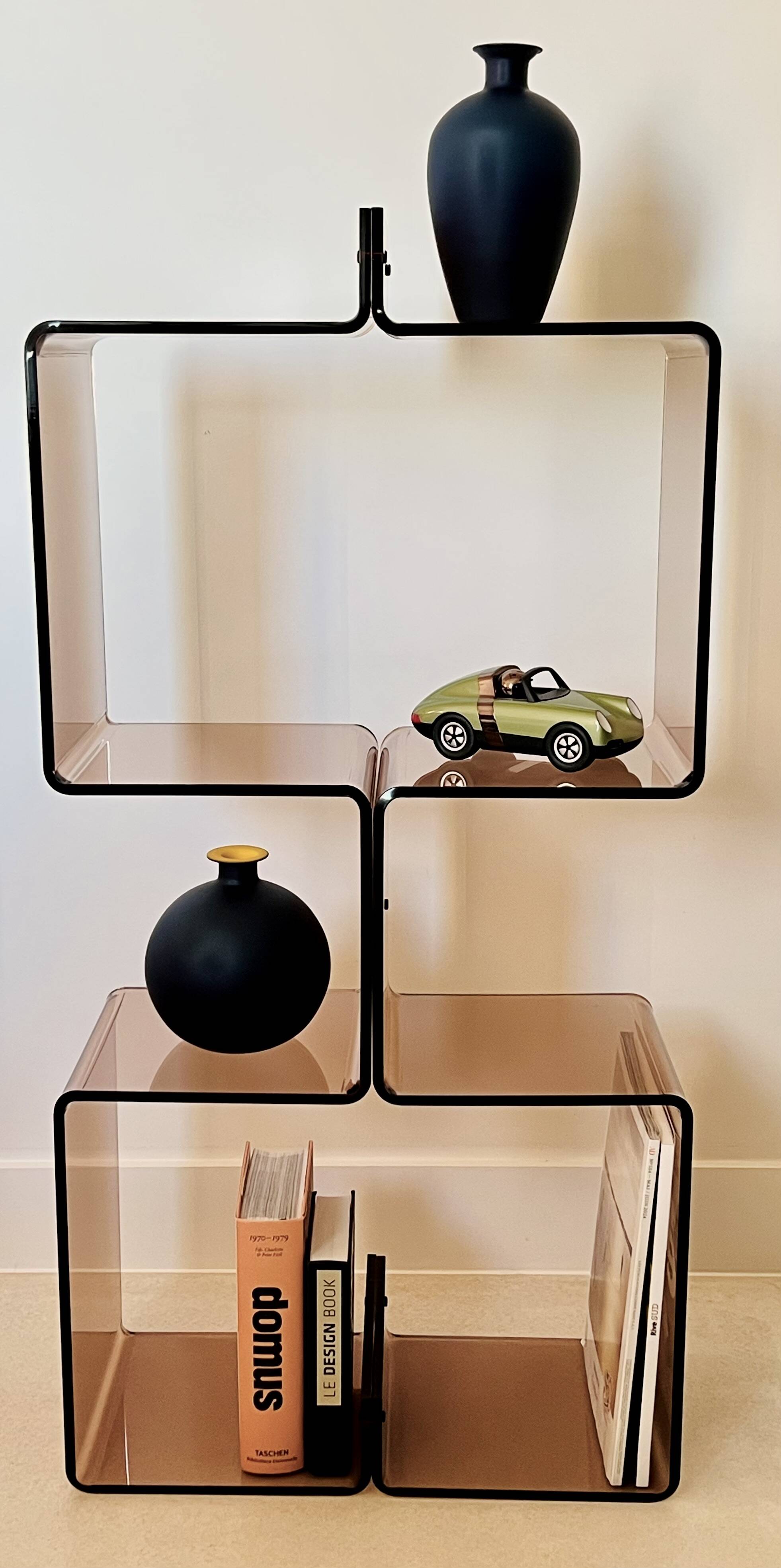 Altuglas bookcase by Michel Dumas, France 1970