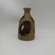 Stoneware candle holder.