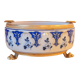 Porcelain and brass empty pocket