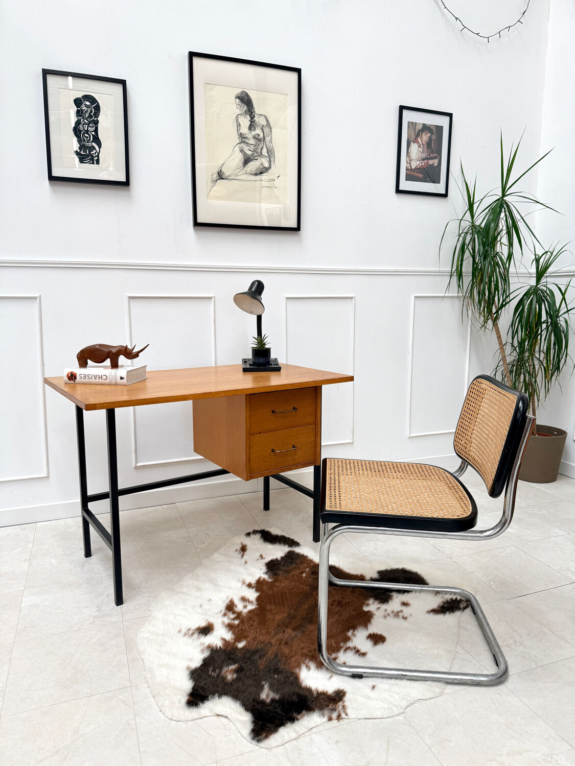 Vintage modernist desk