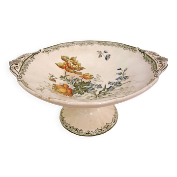 "Fontanges" fruit bowl, Sarreguemines