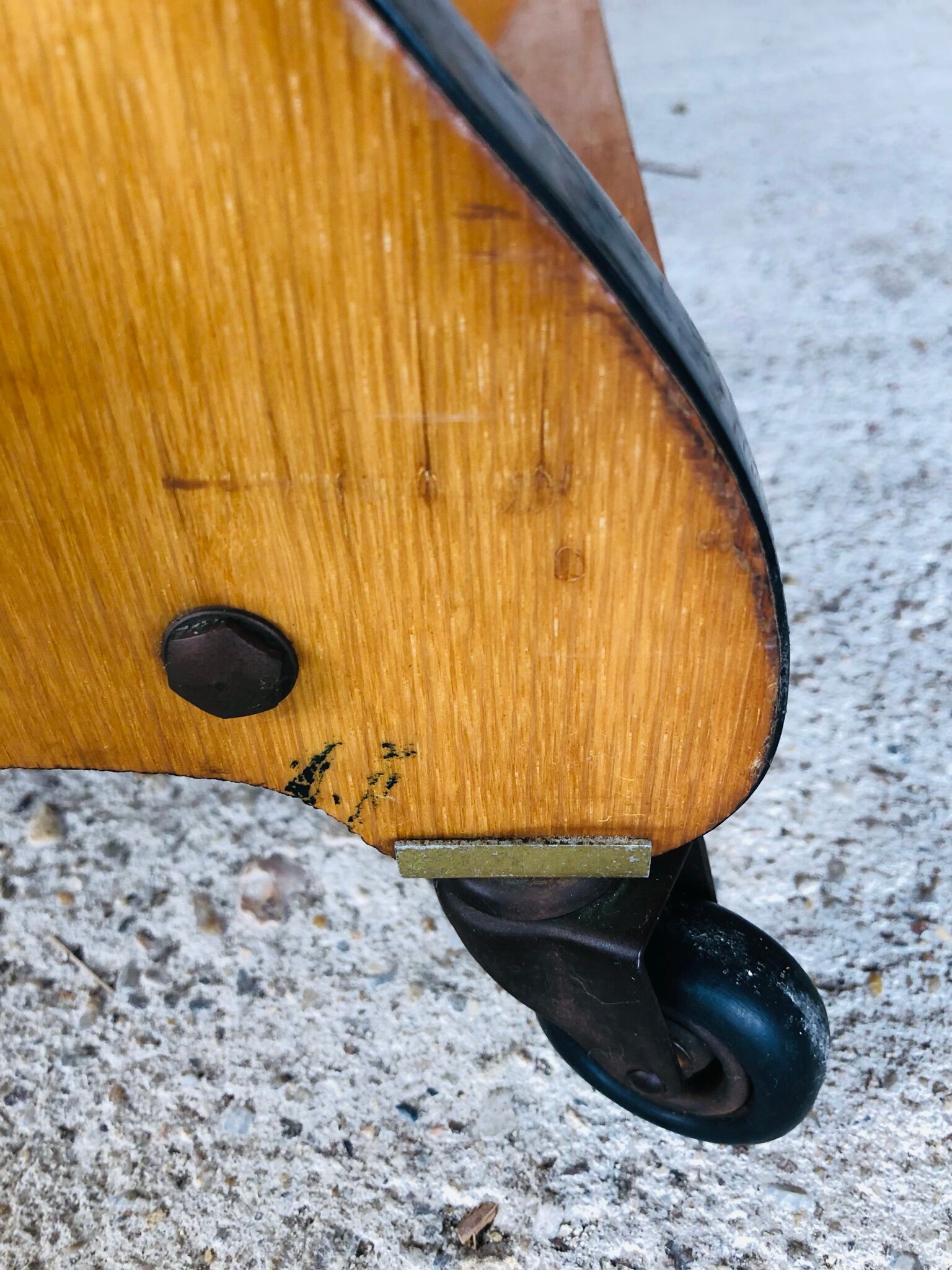 Compartment storage cabinet, TV stand, 60s