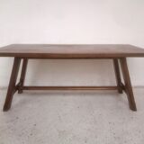 Brutalist style dining table