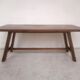 Brutalist style dining table