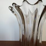Crystal tulip vase from the 60s