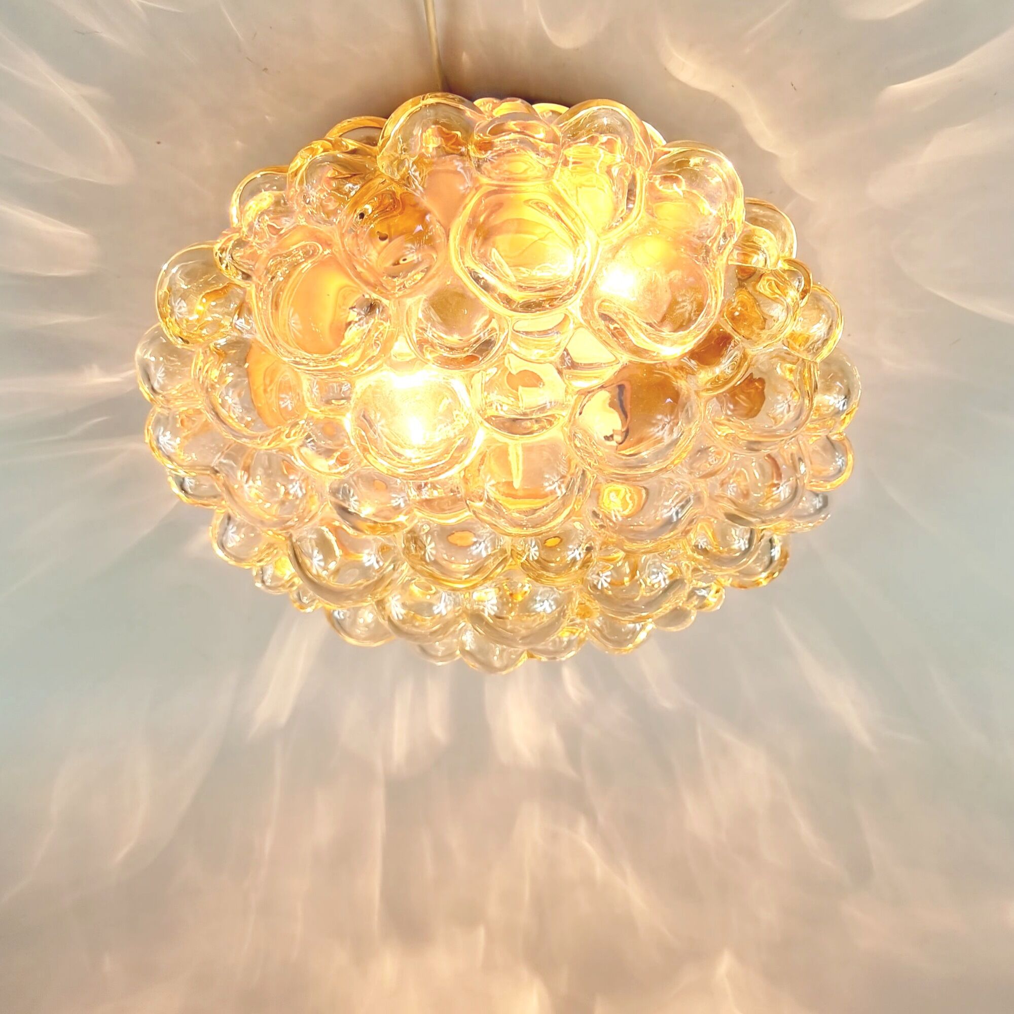 Ceiling light by Helena Tynell for Limburg, Germany, 1970s