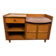 Mid-Century Retro Vintage Nathan Teak Telephone Seat – 1960s–1970s Stylish