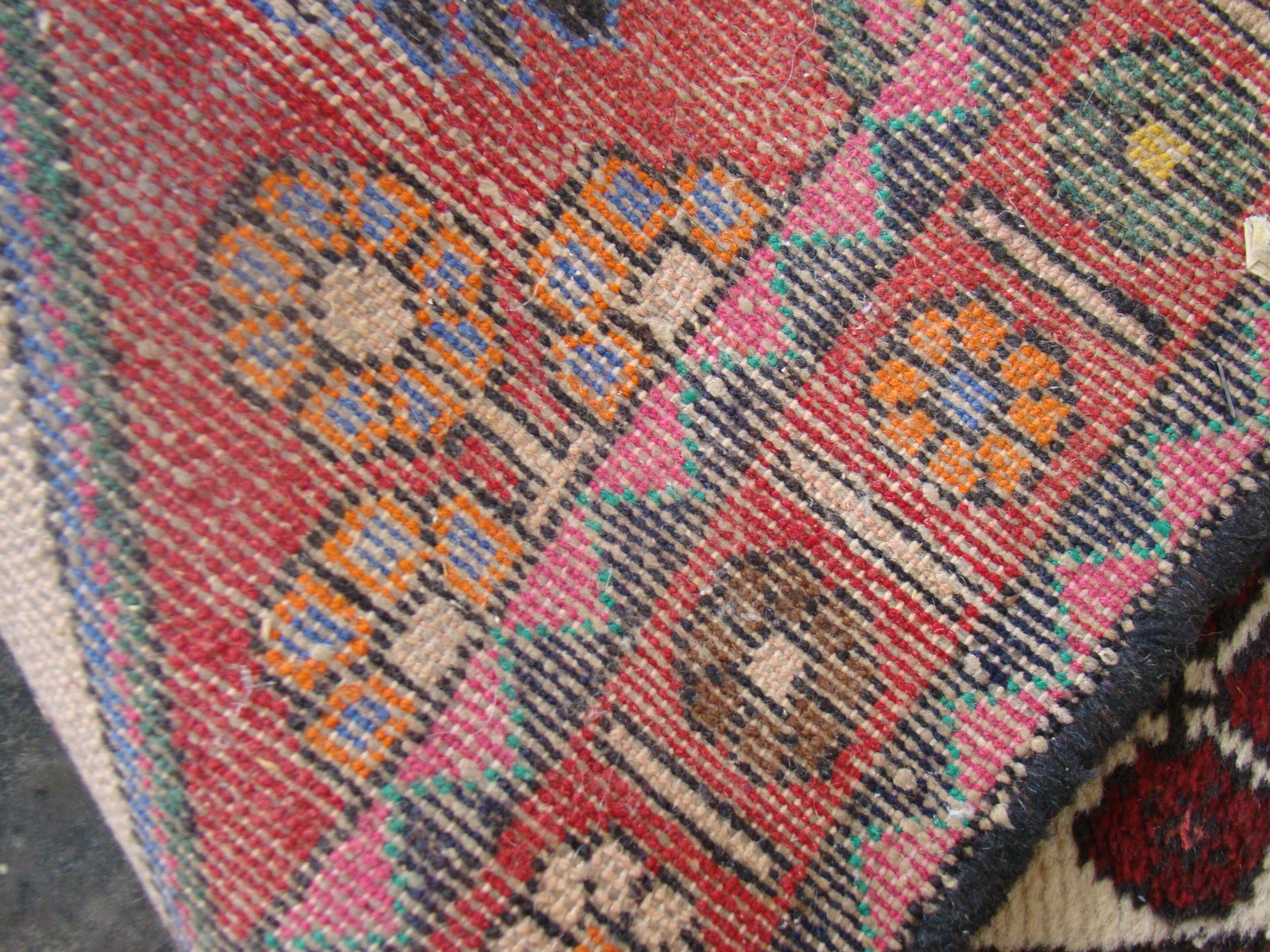 Vintage Hamadan Iranian rug - 150 x 99cm