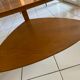 Side table Hugues Steiner 1950 bow-wood