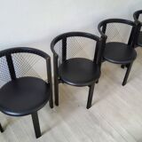 8 Niels Jorgen Haugesen String chairs for Tranekaer, Denmark