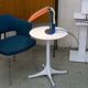 White George Nelson Pedestal Coffee Side Table for Herman Miller, USA, 1960s