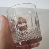 3 high-quality crystal whisky glasses