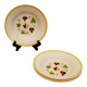 Set of 4 Digoin Sarreguemines Sirocco pattern soup plates