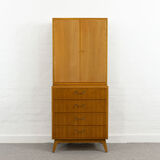 Vintage mid century bar cabinet by ernst behr, germany 1950s