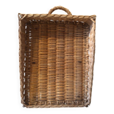 Ancien panier de boulangerie en osier