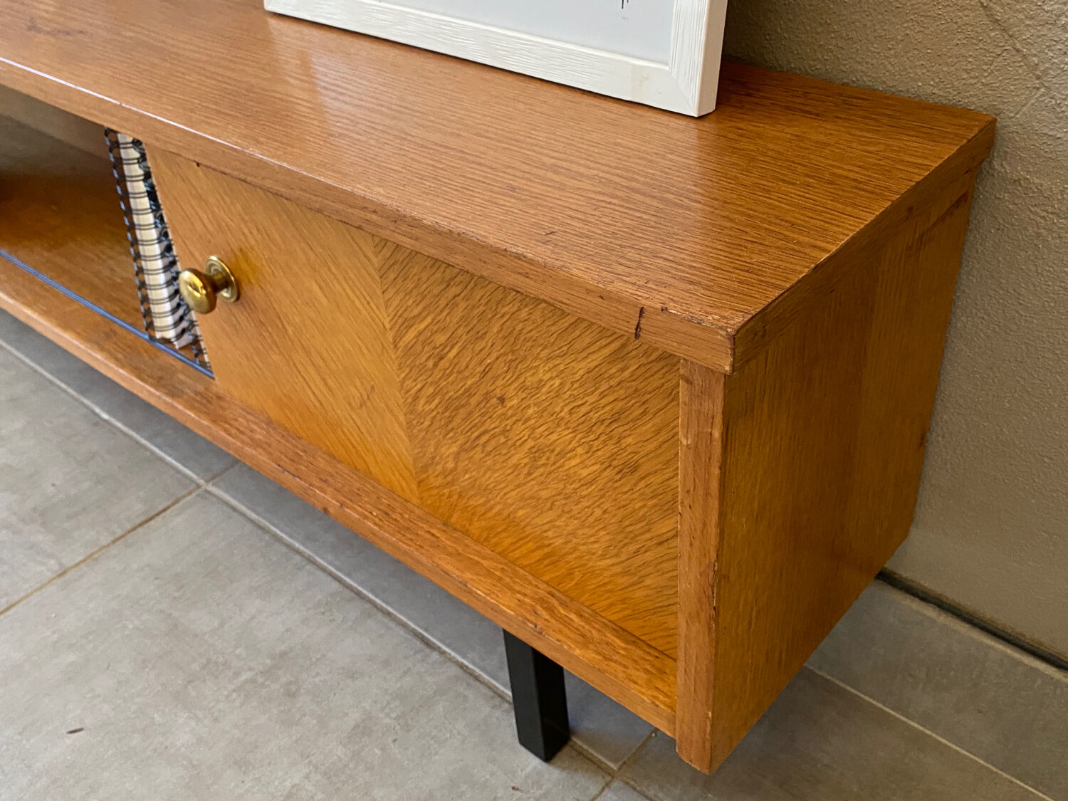 Vintage wooden sideboard (shallow)