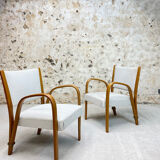 Pair of Bow armchairs