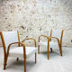 Pair of Bow armchairs