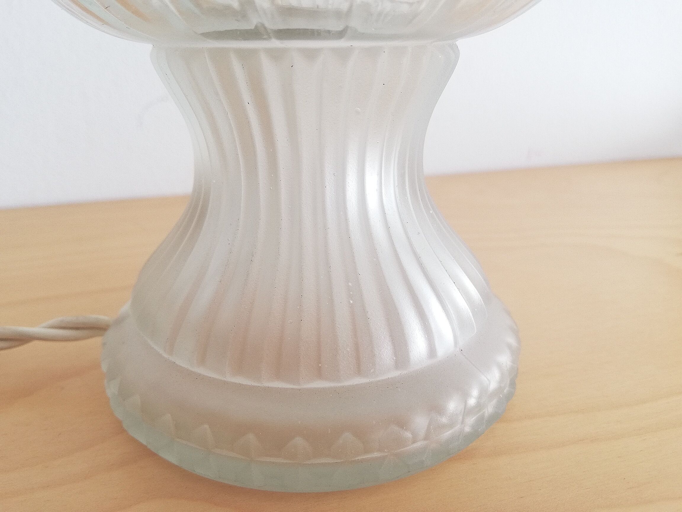 Pair of crystal lamps 1960