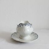 Gien "Memphis" iron clay sauce boat