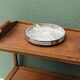 Aperitif server in silver metal