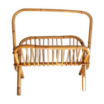 Review door vintage bamboo and wicker